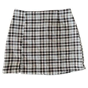 Girls Plaid Skirt, Art Class, Size M (7/8), Blue/Black